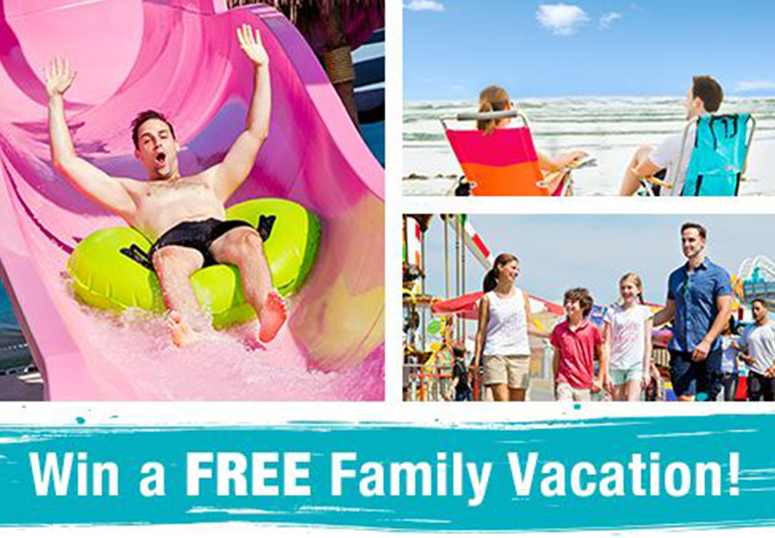 win a family vacation in the wildwoods