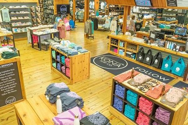 Kona surf store shop