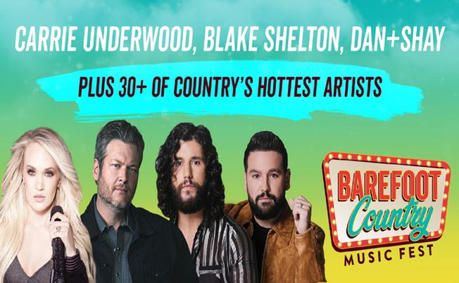 barefoot country music fest postponed