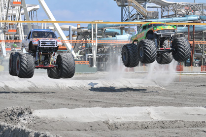 monsters on the beach monster truck beach races cancelled