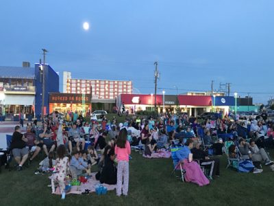 tuesday night free movies in the plaza