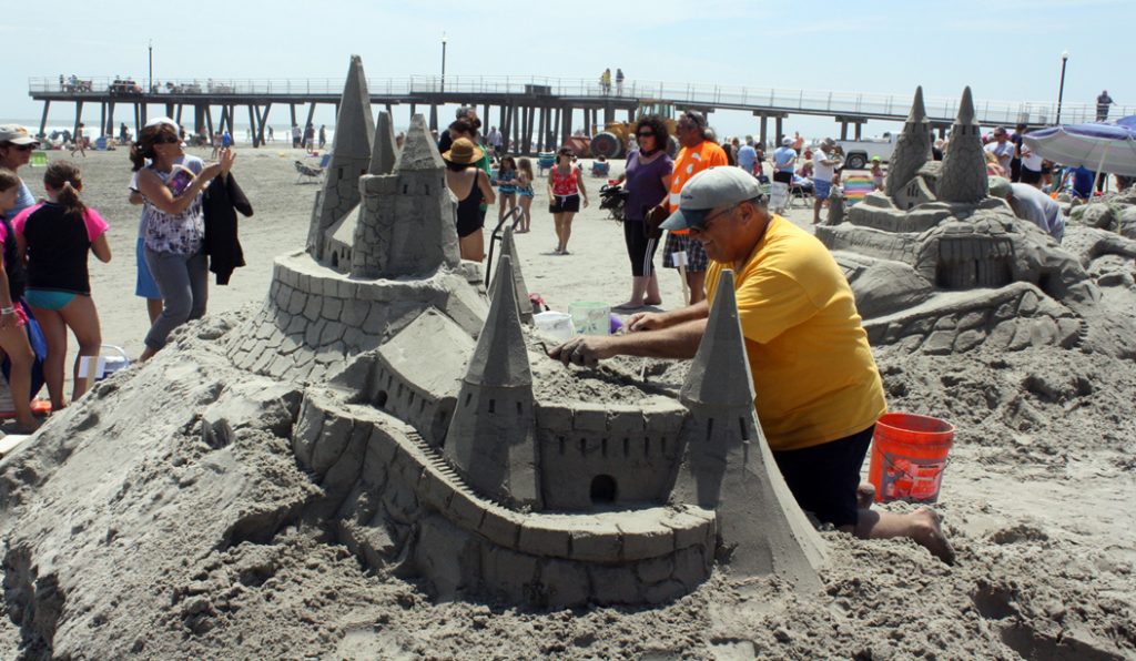 Wildwood Crest Sand Sculpting FestivalPostponed to Saturday The