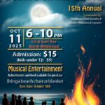 Bon fire on the beach Jaycees