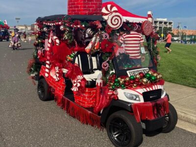 Wildwood Christmas in July Golf Cart Parade