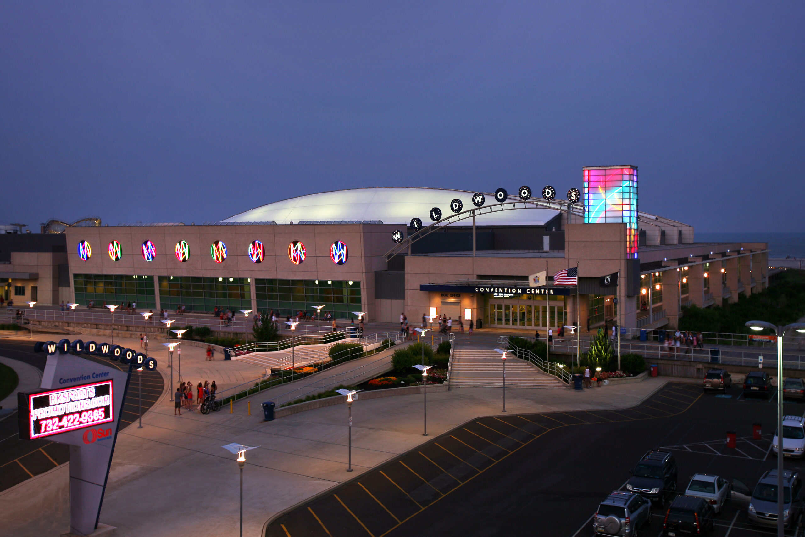 The Wildwoods Convention Center: A Sparkling Boardwalk Centerpiece