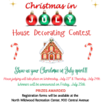 Christmas in July House Decorating Contest NW