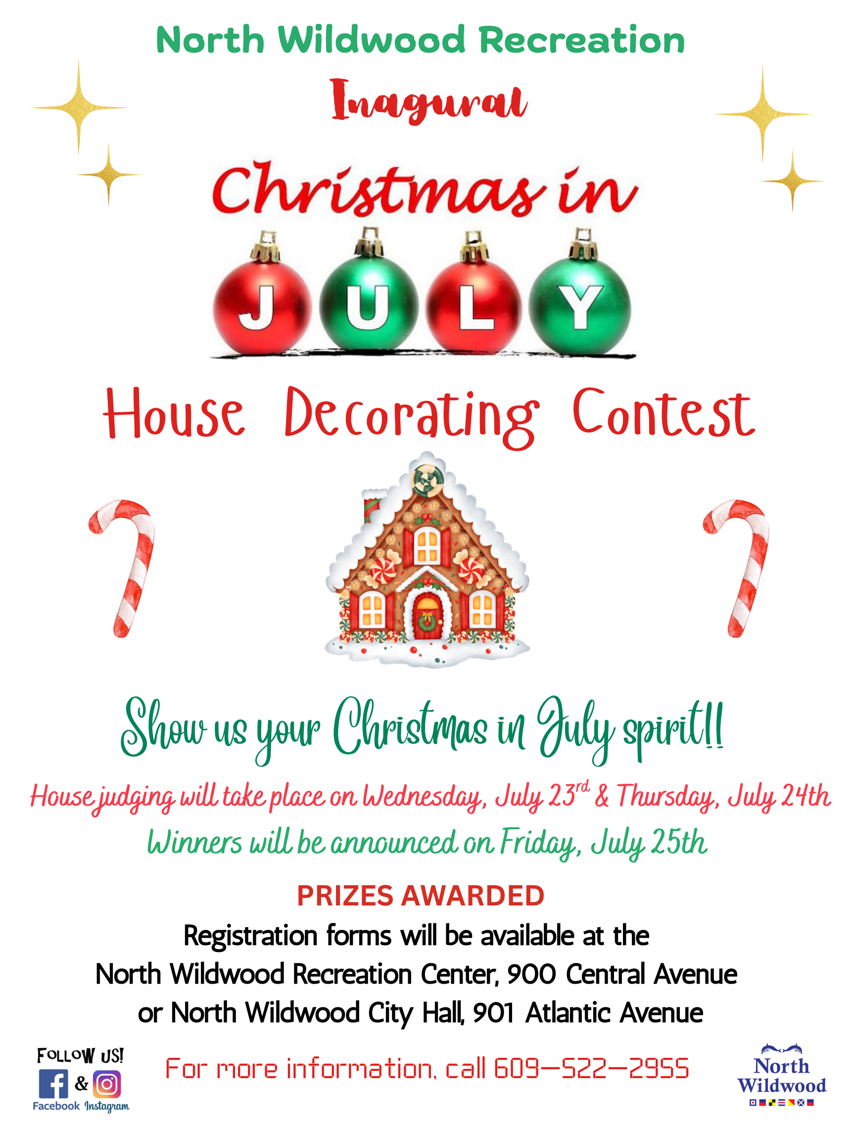Christmas in July House Decorating Contest NW