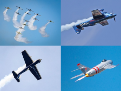 Airshow Full Throttle Formation Team