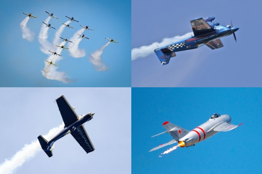 Airshow Full Throttle Formation Team