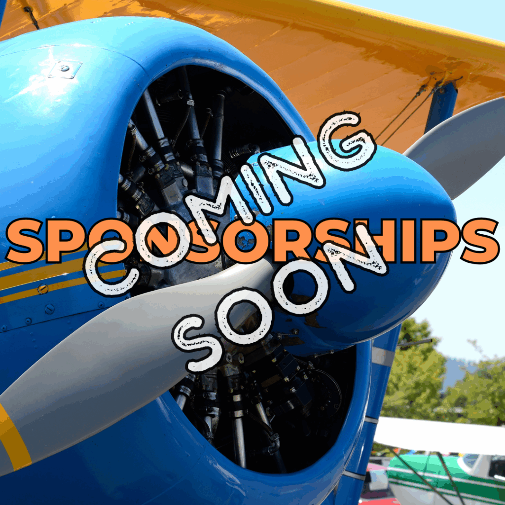Sponsorships Coming Soon
